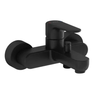 VitrA Matt Black Bath Shower Mixer V-Bright VTTB2052