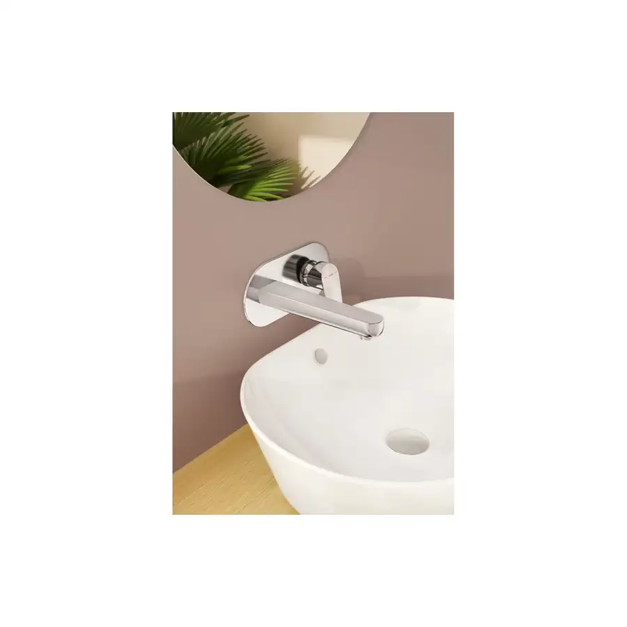 VitrA Flow Round V Bright Basin Mixer Chrome VTTS1112 - Image 2