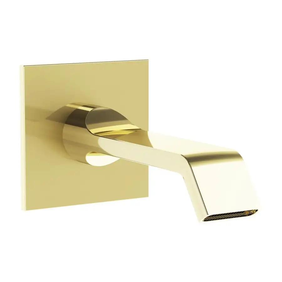 VitrA Wall Mounted Soft Gold Bath Spout VTTB1136
