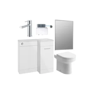 WC Pack DIFTP5392 900mm Basin White Gloss