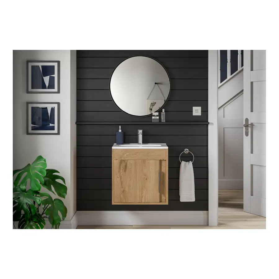Modish WC Unit DIFT3968 500mm - Seville Oak - Image 2