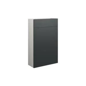 Bathrooms to Love WC Unit DIFTP2870 Slim 500mm Graphite Grey Adjustable Feet