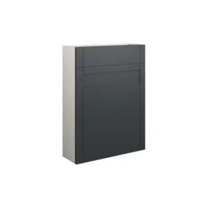 Bathrooms to Love WC unit DIFTP3774 600mm Slim Graphite Grey Legs