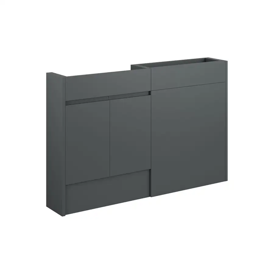 Bathrooms to Love WC Unit Pack DIFTP4912 Matt Graphite Grey