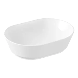 VitrA White Basin VTPB0052 No Tap Hole White Fire Fine Clay