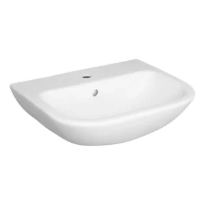 VitrA White Basin VTPB1018 2 Tap Hole Dimensions 165x500x415mm