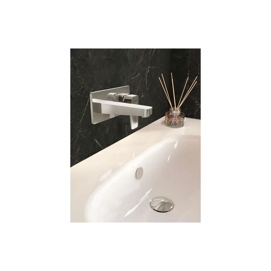 VitrA Root Square Basin Mixer Wall Mount Chrome VTTS1508 - Image 4