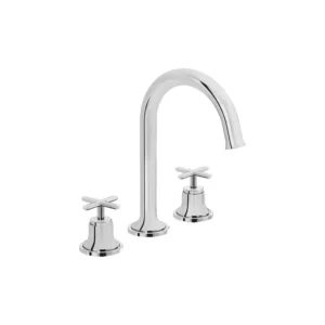 VitrA Classic Brushed Gold 3-Hole Basin Mixer Low Pressure - VTTS3018
