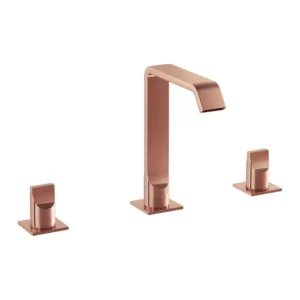 VitrA Suit Soft Copper 3-Hole Basin Mixer Deck Mounted - VTTS3024