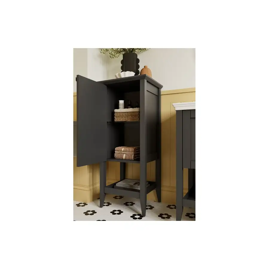 Modish Basin unit 650mm 1 Drawer with Basin Matt Anthracite - DIFTP5518 - Image 3