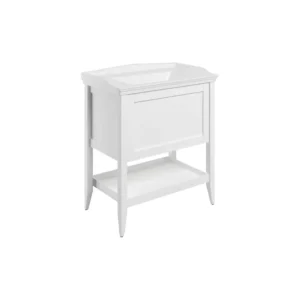 Bathrooms to Love Matt White Basin Unit Standing 800mm One Drawer With Basin - DIFTP5522