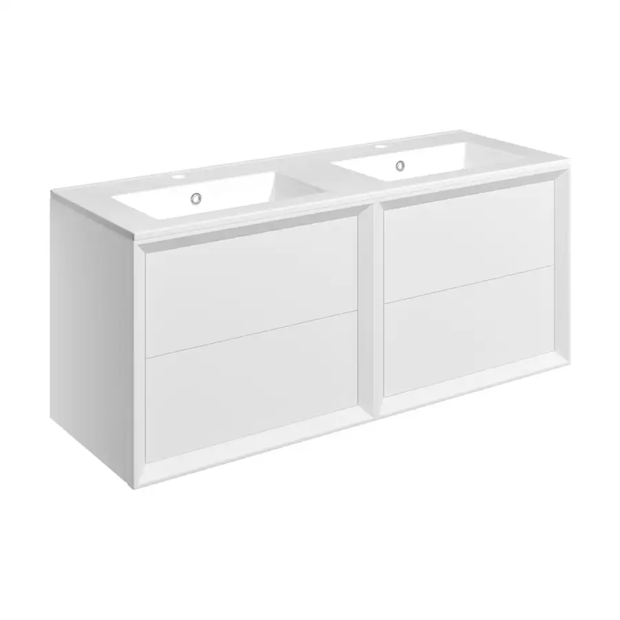 4 Drawer Wall Hung Basin Unit