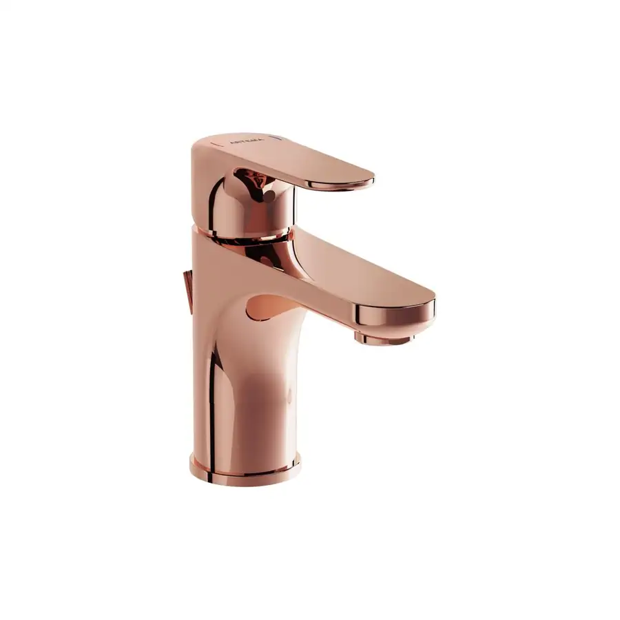 VitrA Soft Copper Round Compact Basin Mixer Low-Pressure - VTTS1438
