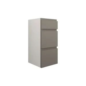 Modish Unit Three Drawer 300mm Matt Stone DIFTP3278