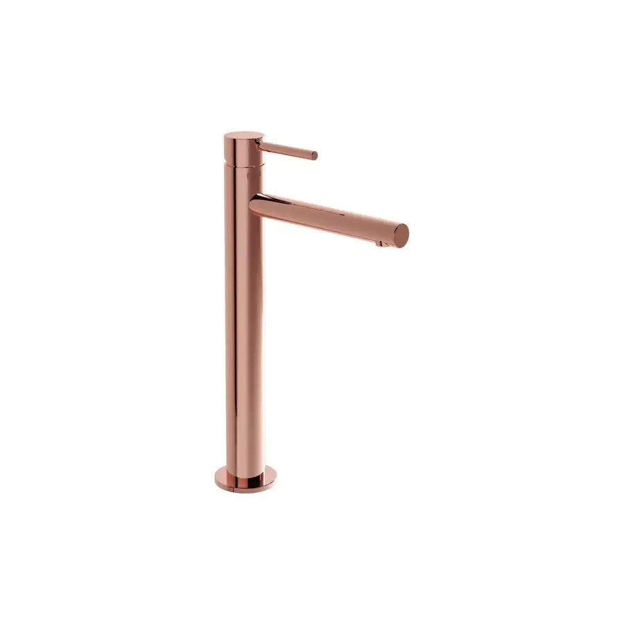 VitrA Extra Tall Basin Mixer Deck Mounted Soft Copper - VTTS1304