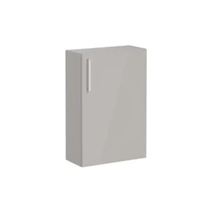 VitrA Flat 1 Door Slim Lower Base Unit High Gloss Bright Sahara Beige - VTFT0256