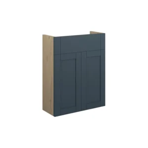 Bathrooms to Love Slim Basin Unit 500mm Matt Arley Blue (Oak Cab) - DIFTP3732