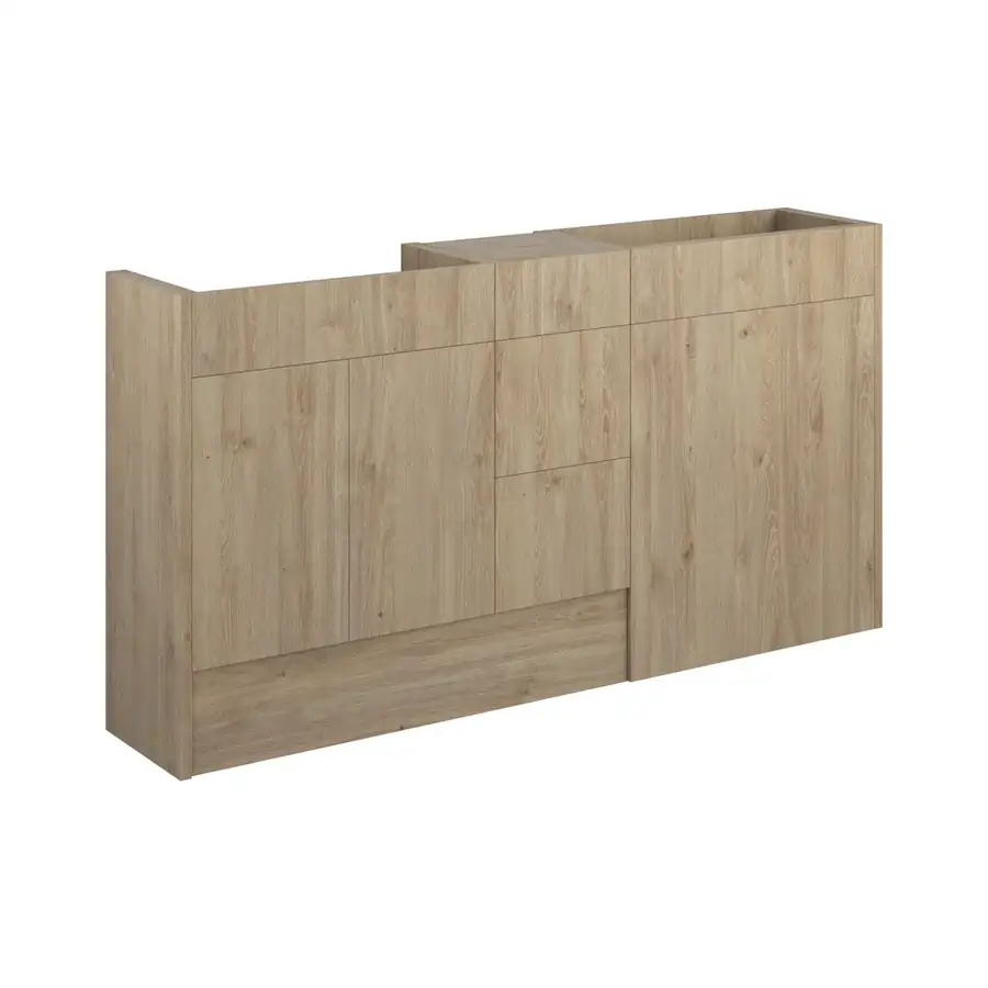 Bathrooms to Love Standard Basin WC Unit Pack Grey Cab - DIFTP4004