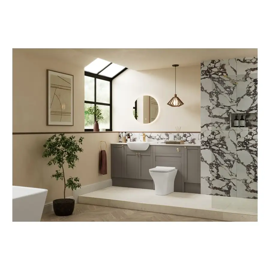 Modish Grey Cab Standard WC Unit Adjustable Leg Height - DIFTP3652 - Image 2