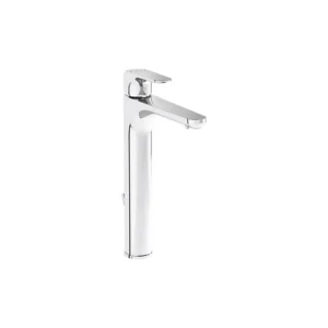 VitrA Root Round Tall Basin Mixer Chrome Deck Mounted VTTS1278