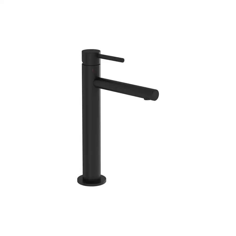 VitrA Origin Tall Basin Mixer Matt Black Low Pressure Deck Mounted - VTTS1318