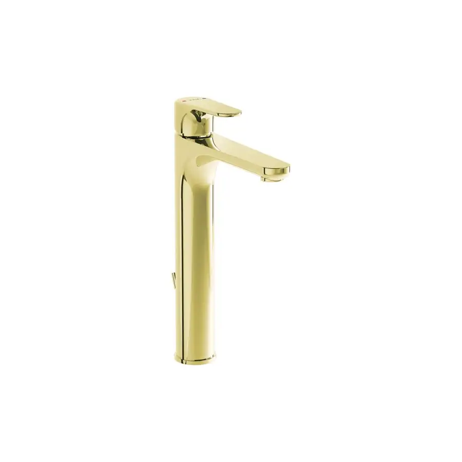 VitrA Soft Gold Tall Mixer Tap Low Pressure Deck Mounted - VTTS1450