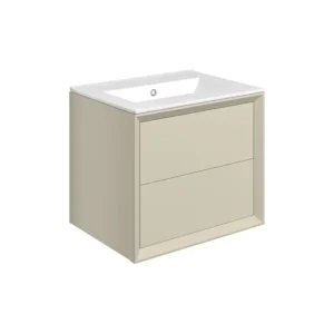 Bathrooms to Love Wall Hung Basin Unit Push Open 0TH Matt Cotton - DIFTP5402